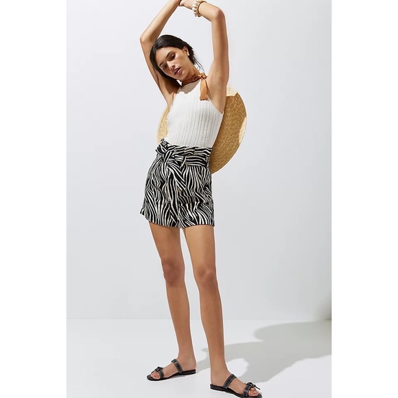 NWOT Joe’s Jeans Zebra Paperbag Shorts - Picture 6 of 6